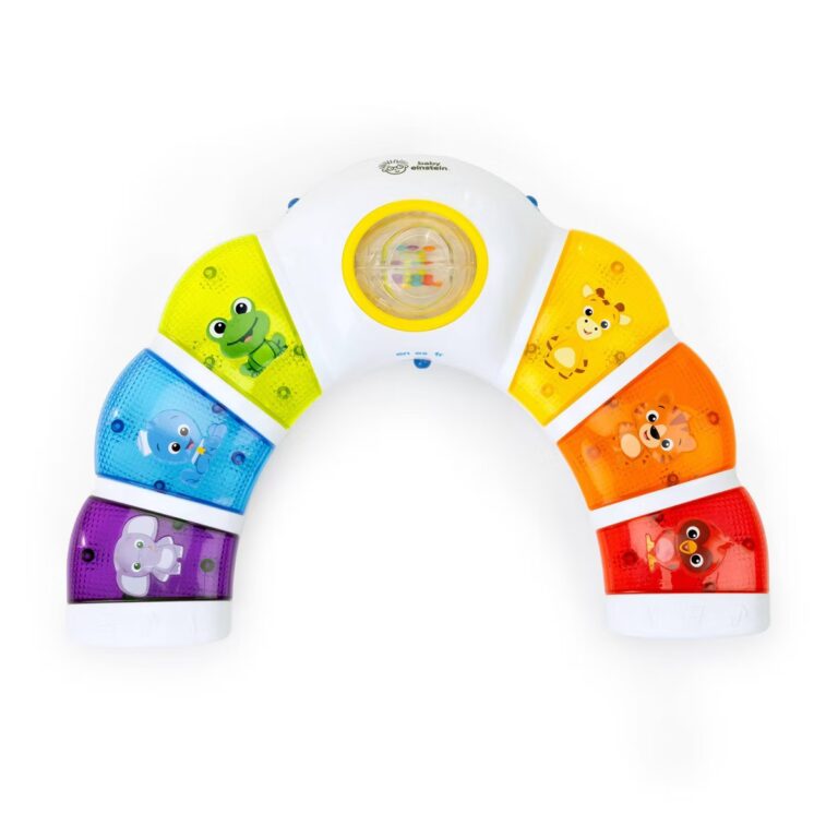 Baby Einstein Glow & Discover Light Bar Tummy Time Toy