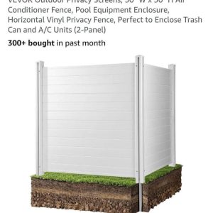 50x50 outdoor fence panel