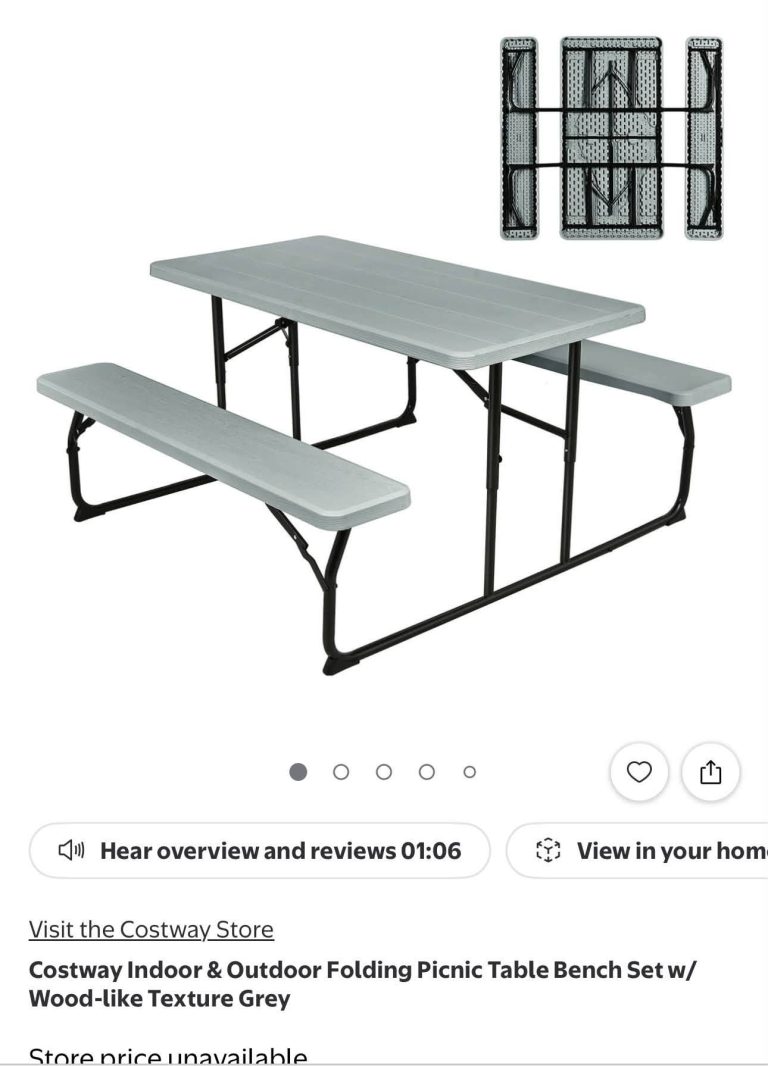 foldable picnic table